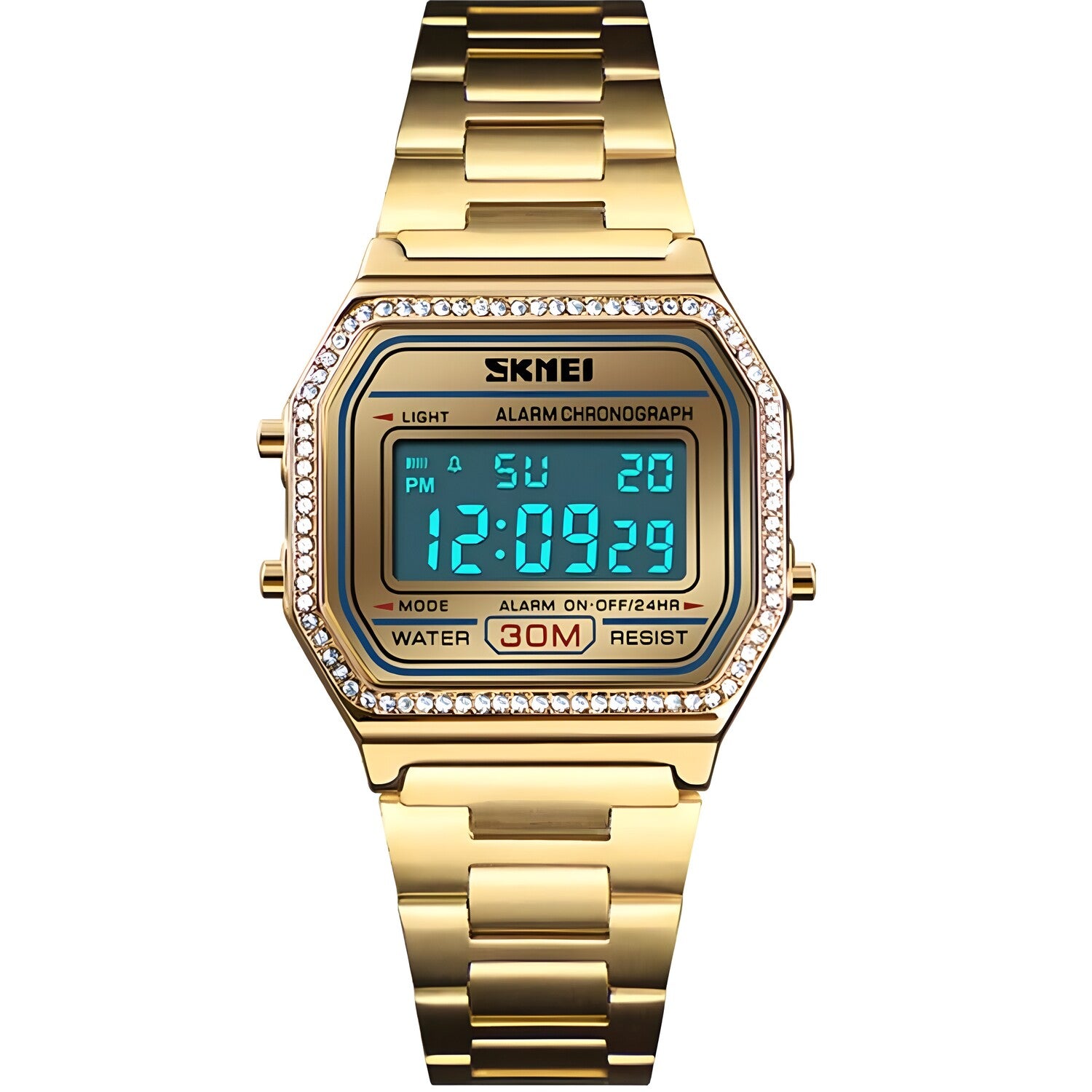 Digitalni Sat SKMEI JU-23798 - Zlatna KP23798