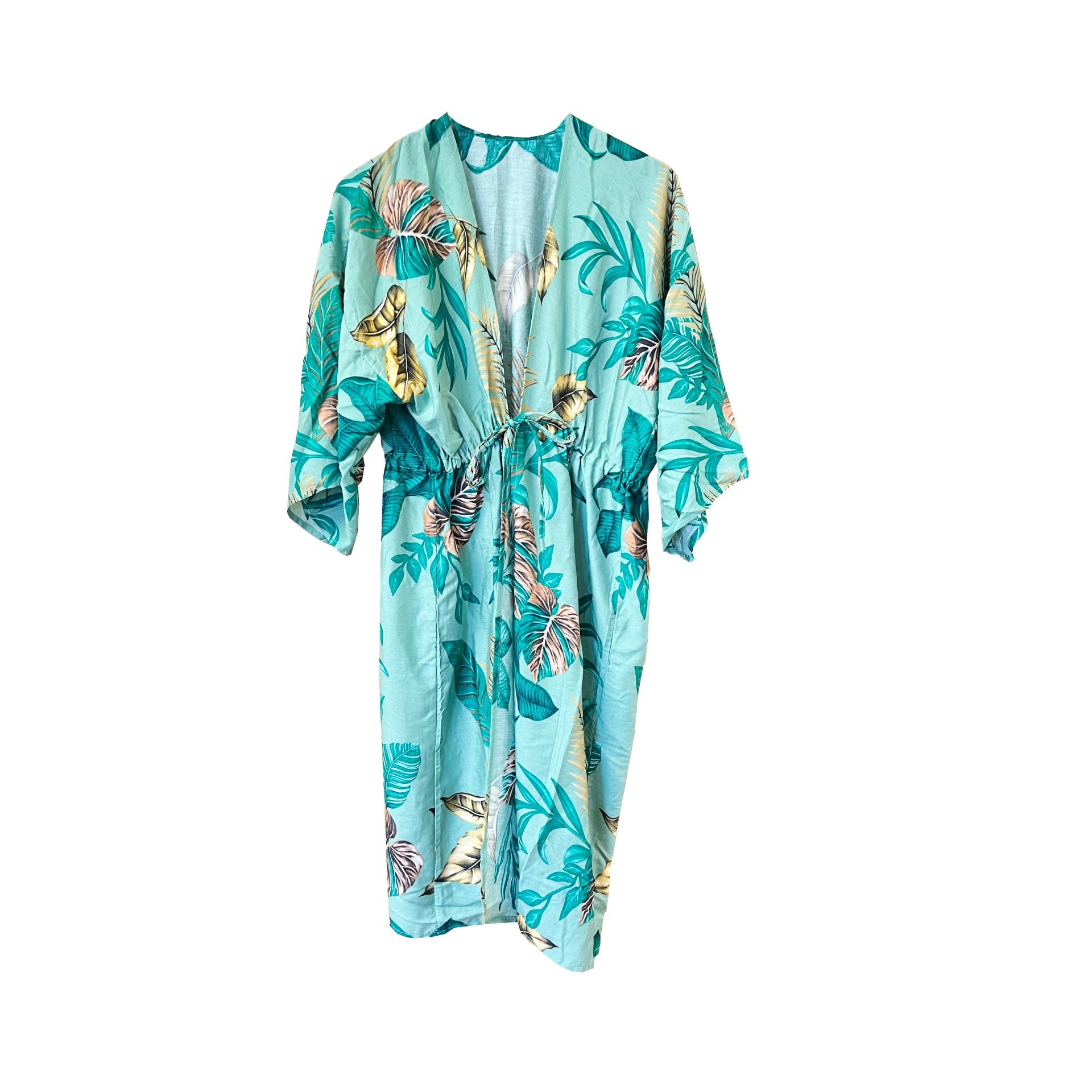 Kaftan Leaf Print Roza