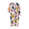 Kaftan Leaf Print Roza