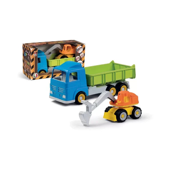 Kamion kiper sa bagerom Traktor