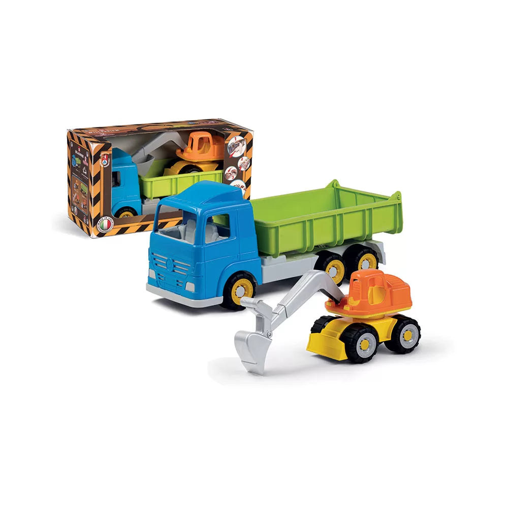 Kamion kiper sa bagerom Traktor