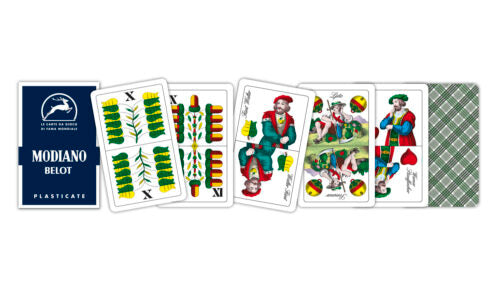 Igraće Karte Poker Crvene Modiano