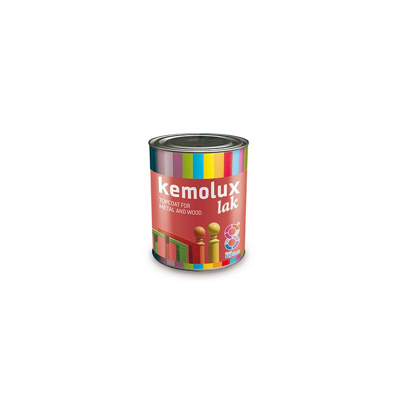 Boja lak Crna Kemolux 0.75L Chromos Svjetlost