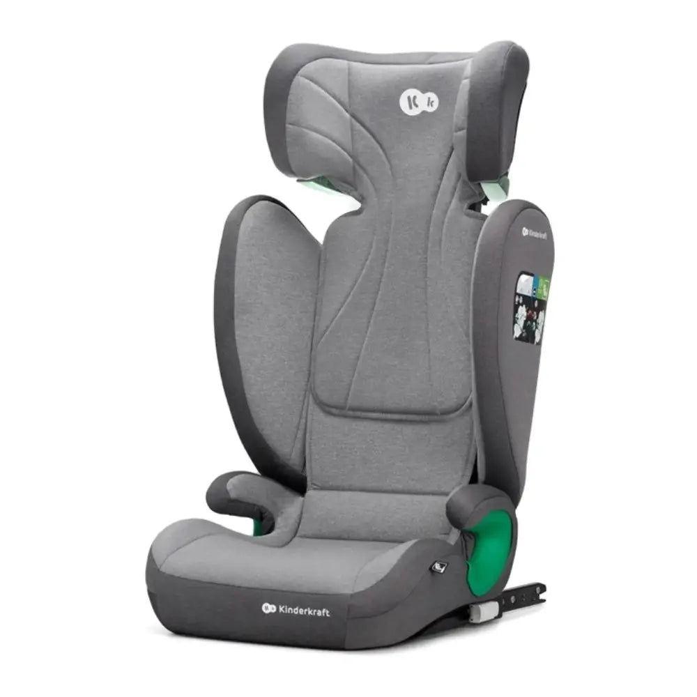 Kinderkraft autosjedalica Junior Fix 2 i-Size 15-36 kg (100-150 cm), Rocket grey