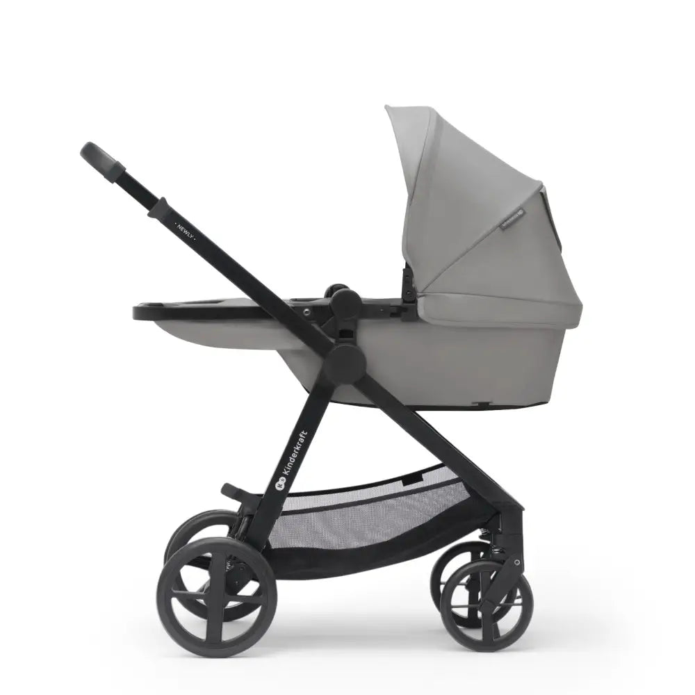 Kinderkraft Kolica NEWLY 3u1 MINK PRO, moonlight grey