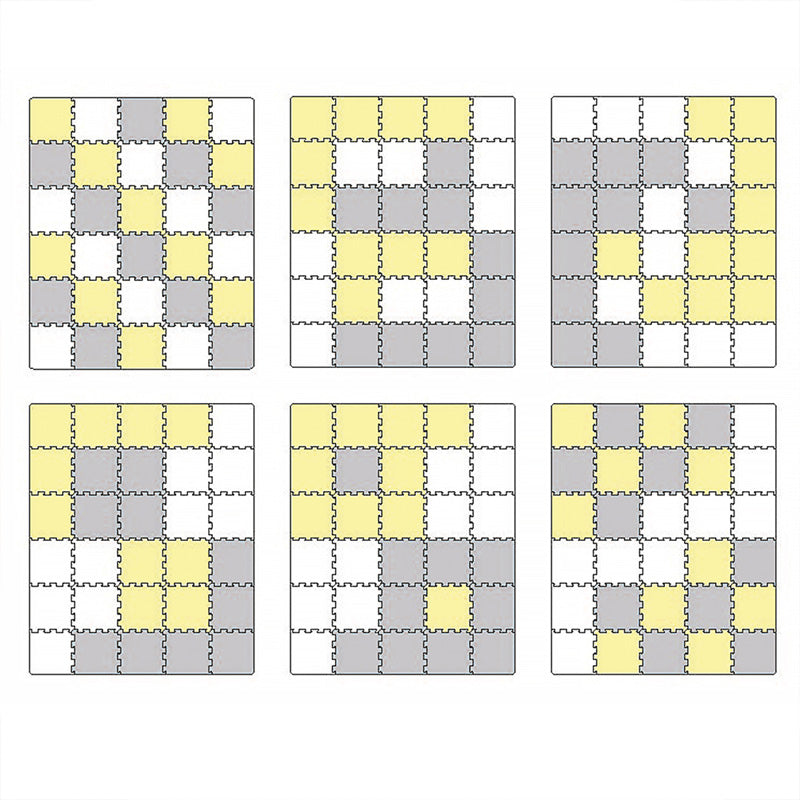 Kinderkraft puzzle LUNO - Žute
