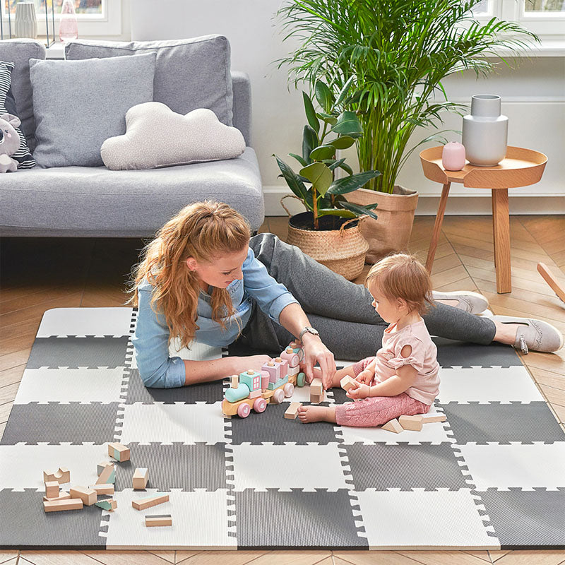 Kinderkraft puzzle LUNO, žute