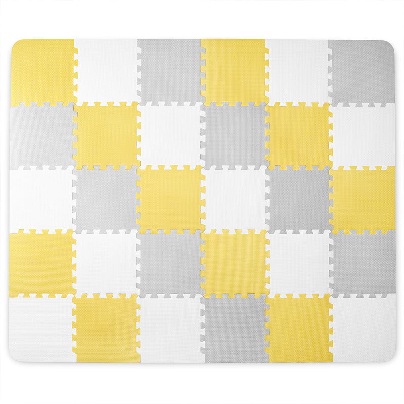 Kinderkraft puzzle LUNO, žute