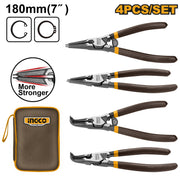 Kliješta seger 4kom set 7"/180mm HCCPS26180