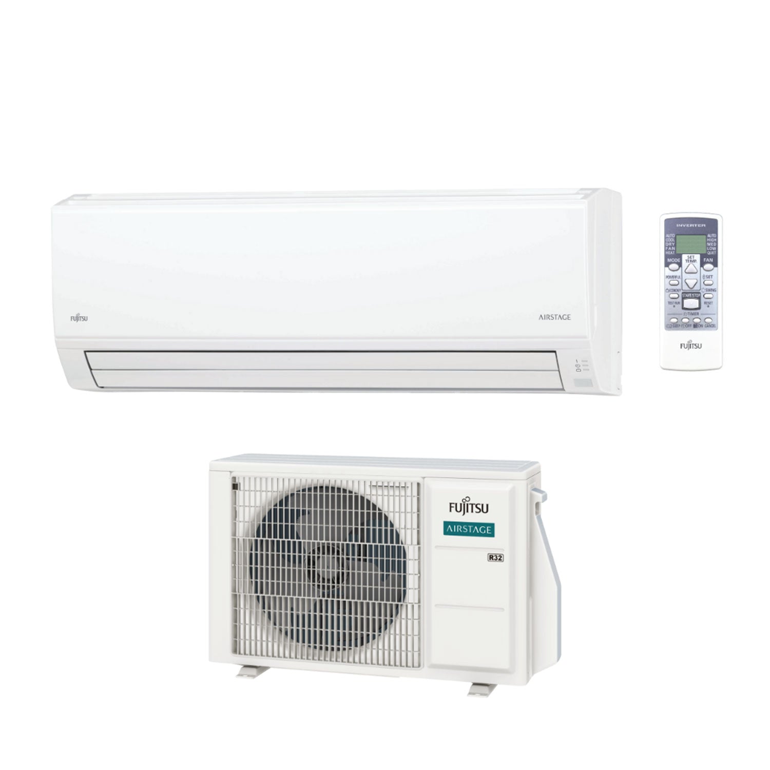 Klima uređaj komplet Fujitsu 5.2 kW Standard Eco Inverter - ASEG18KLCA/AOEG18KLC