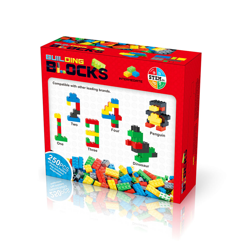 Kocke Building Blocks Roza Medium – 35 kom