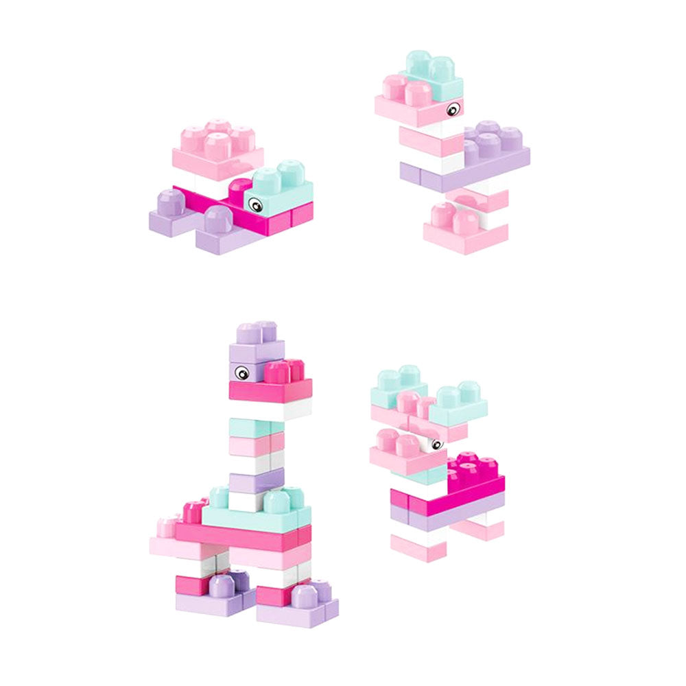 Kocke Building Blocks Roza Medium – 35 kom