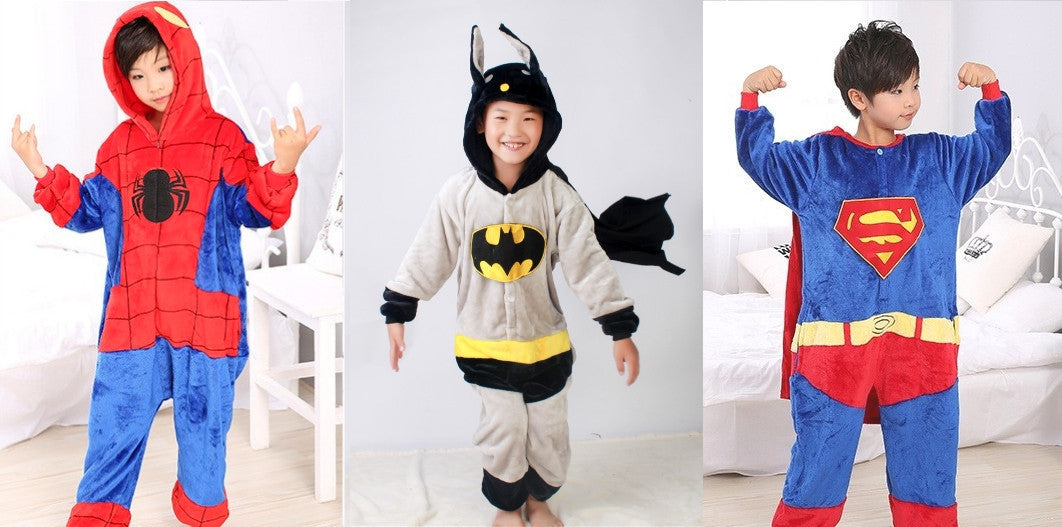 Otroški plišast pajac z likom super junaka po izbiri - Superman, Spiderman