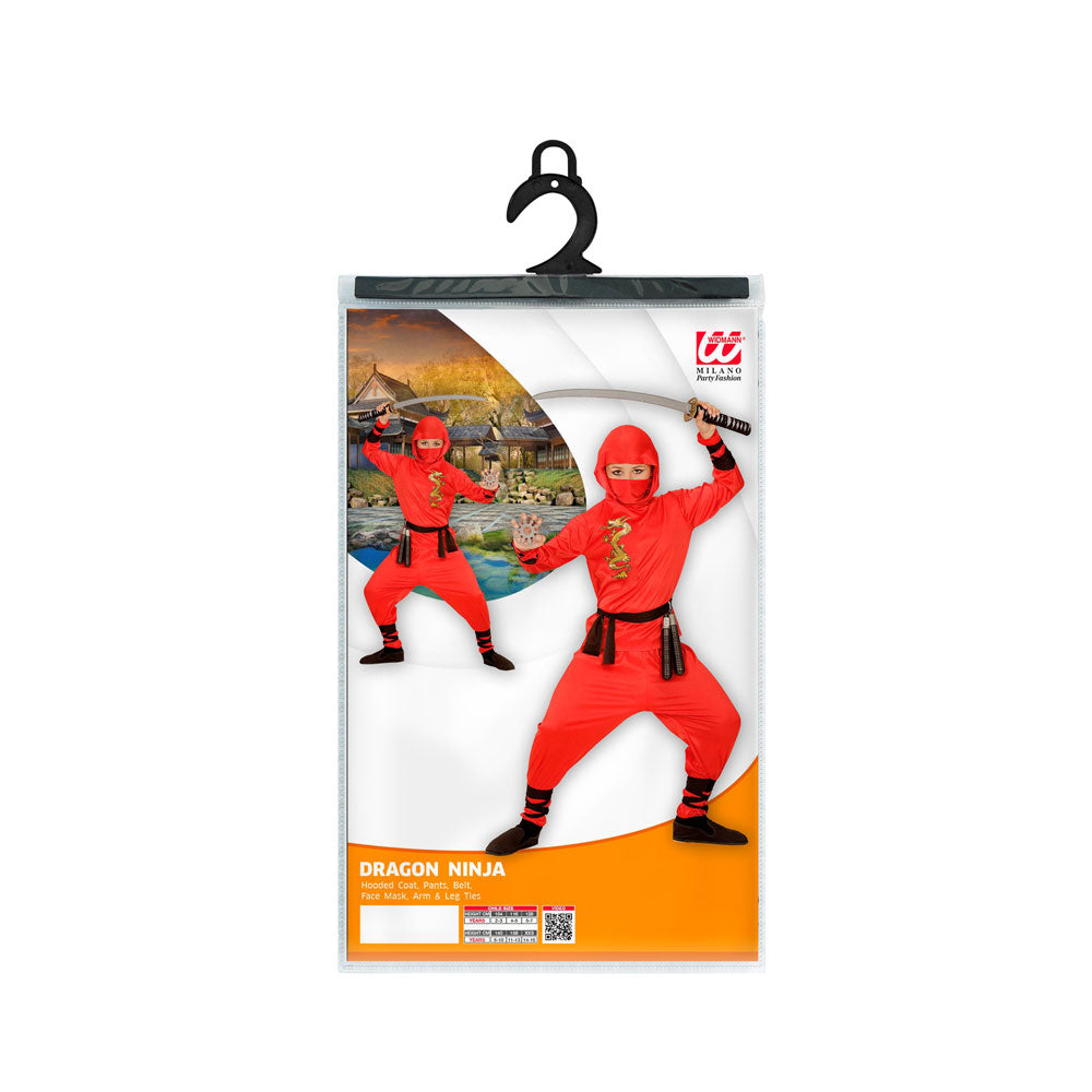 Kostim Ninja Red Dragon 4-13 godina 4-5