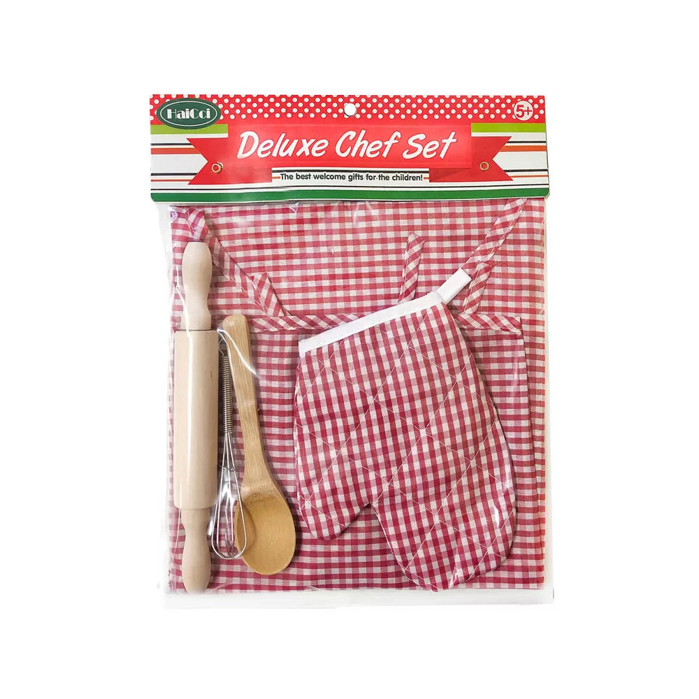 Kuhinjski set sa pregačom, kuhačom i valjkom Model 01