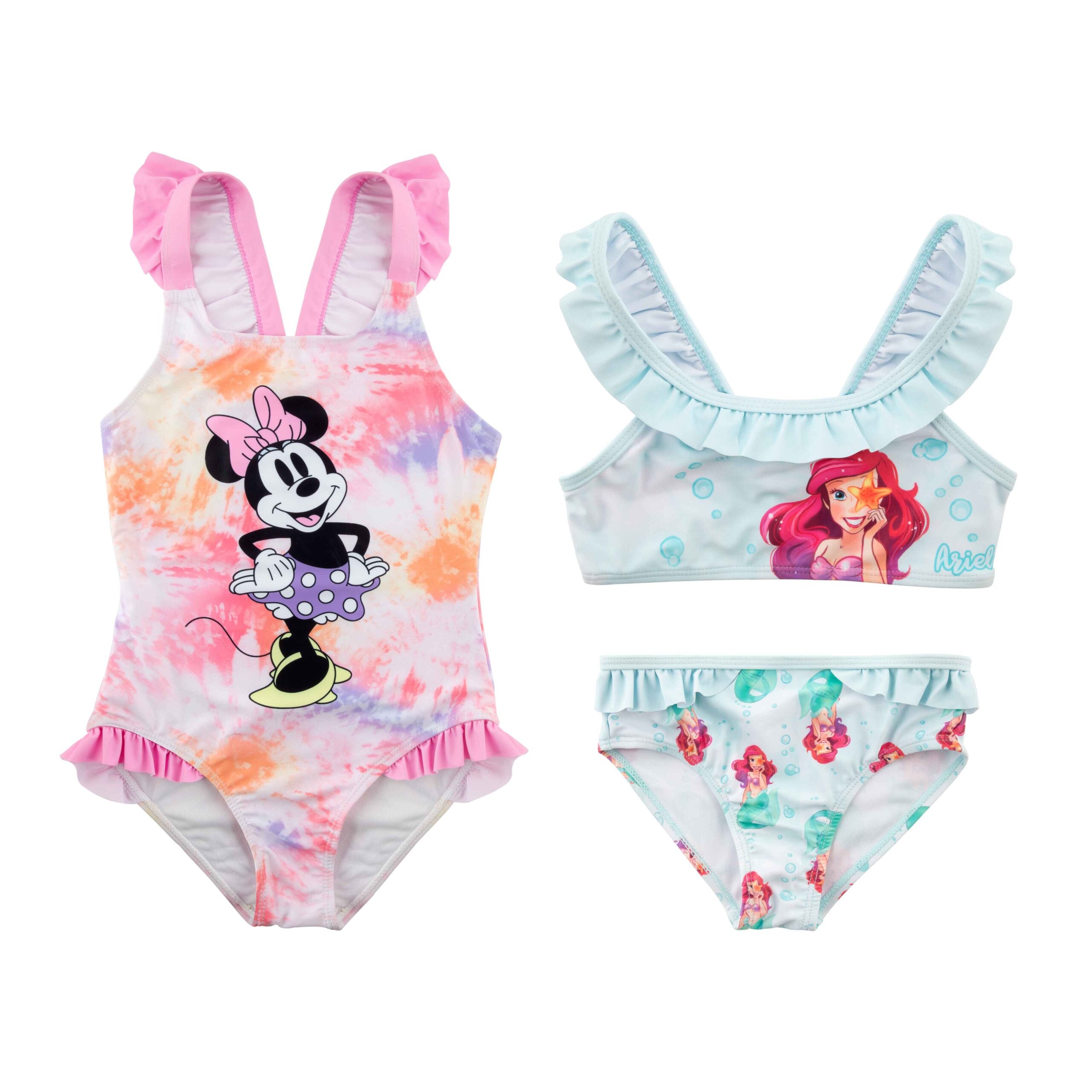 Kupaći kostim za cure Disney – Minnie i Ariel Minnie 122/128
