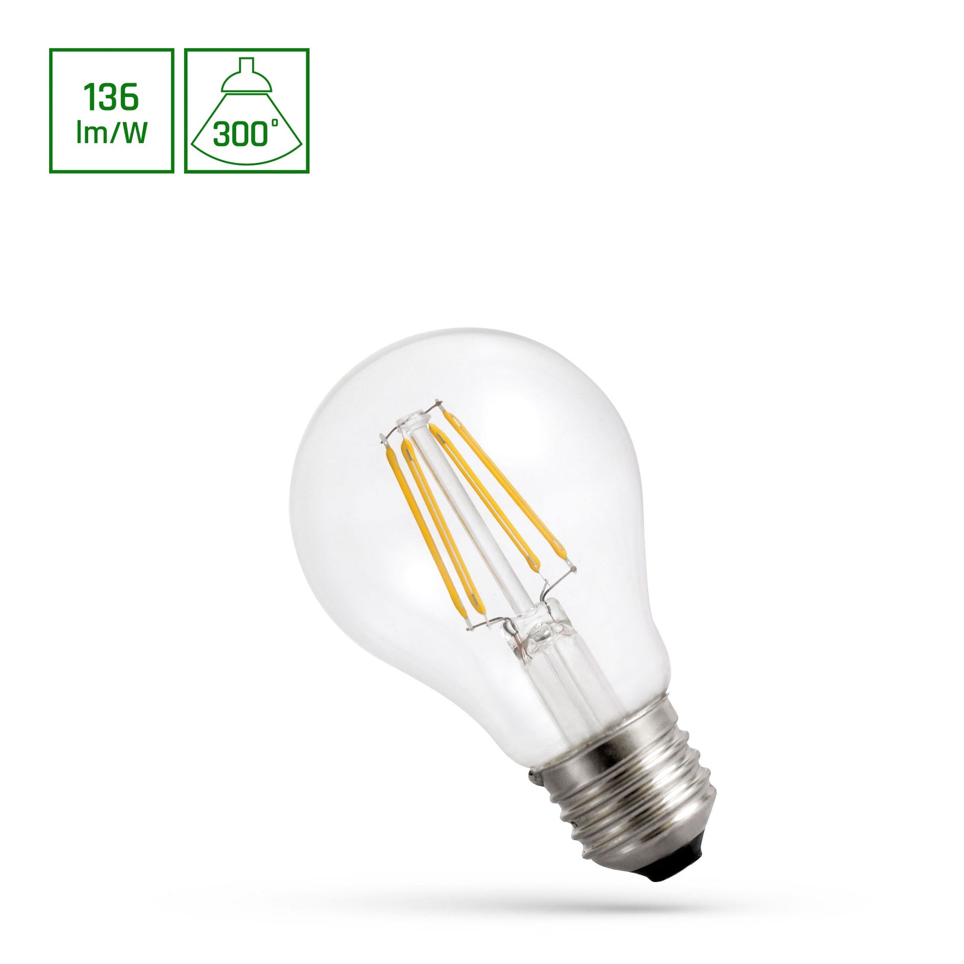 LED E-27 11W A67 2700K Spectrum Filament