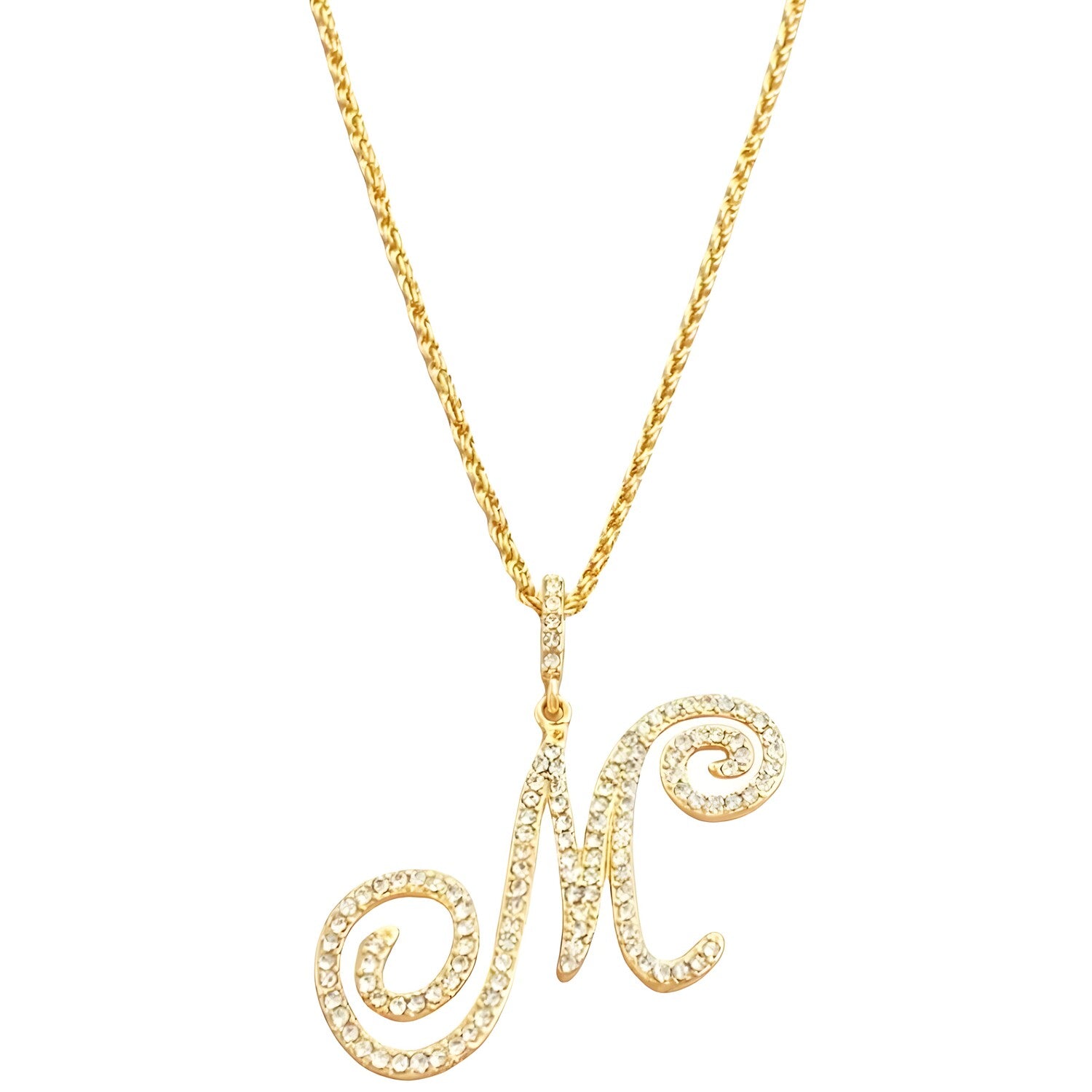 Ogrlica Letter - M KP34067