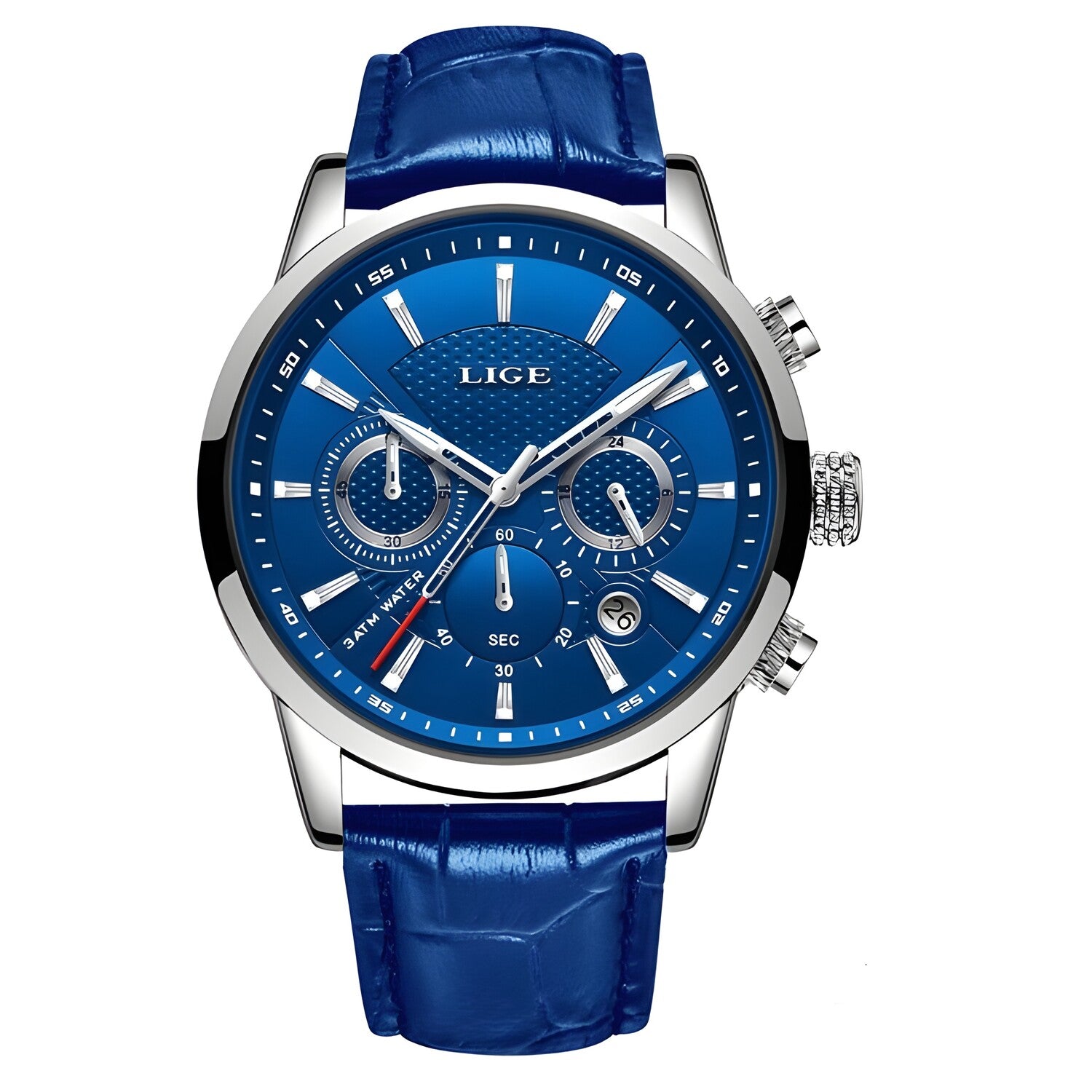 LIGE EL-14624 sat - Plavi / Srebrni KP14624