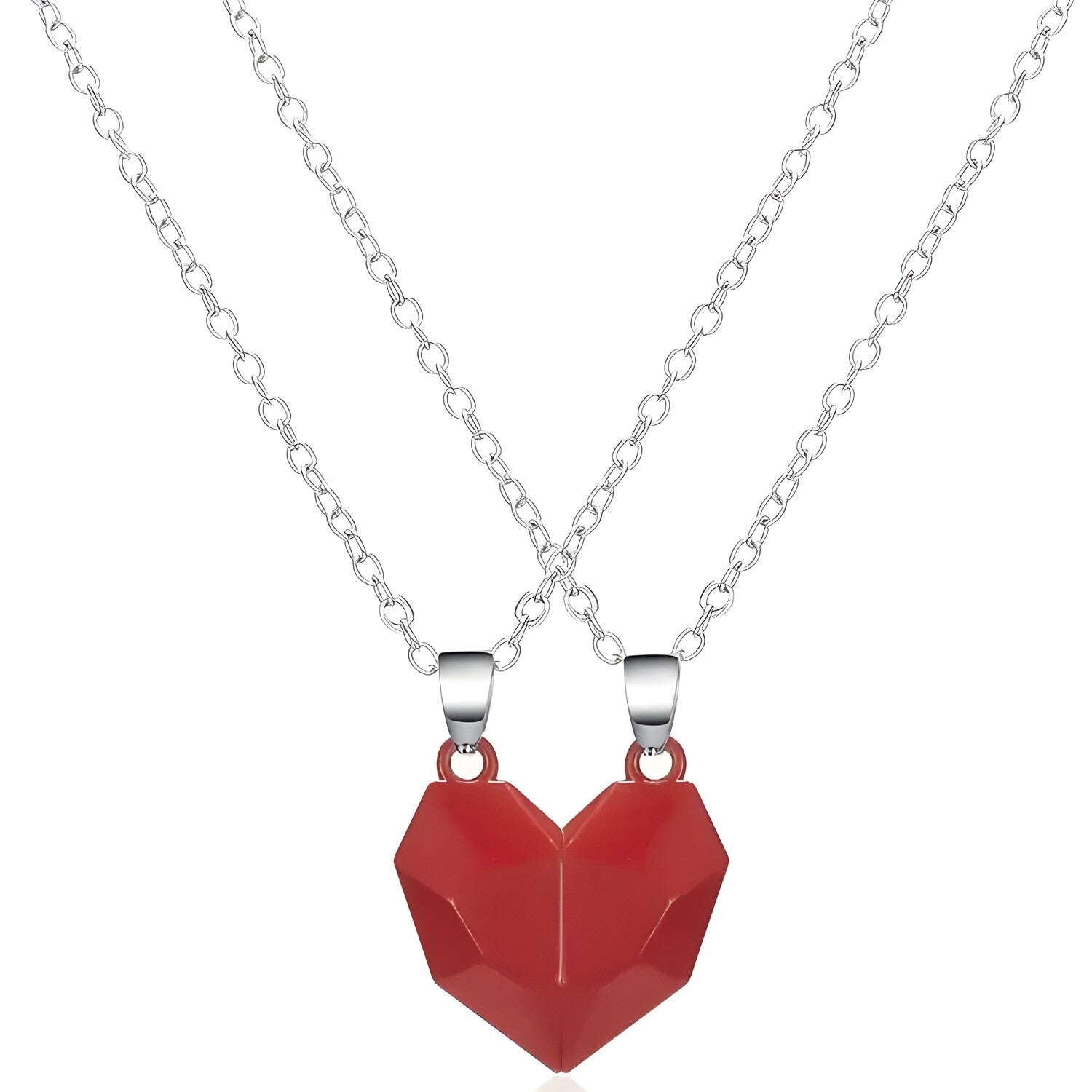 Ogrlice Magnet Heart - Crvena KP26945