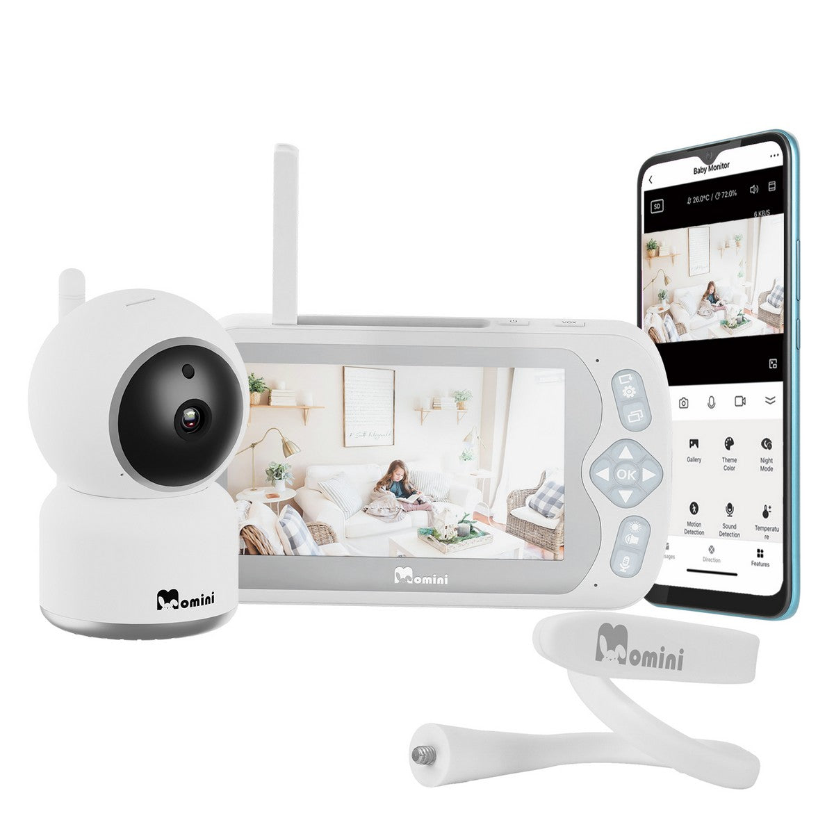 Momini BlissEye monitor za bebe