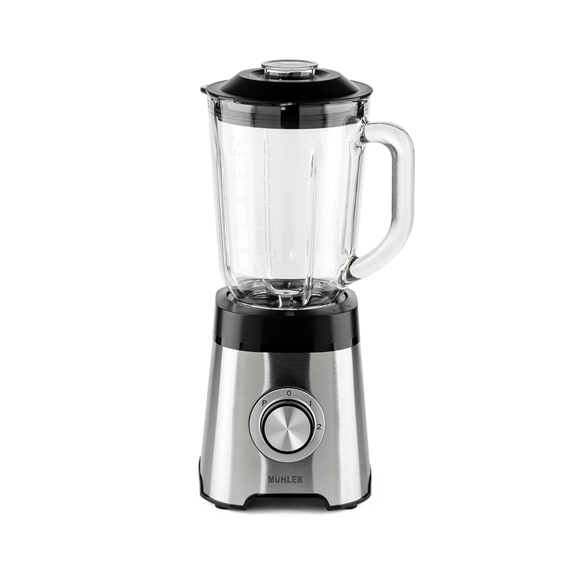 Električni blender Muhler MB-555SG, 500W, 1.5L, staklena posuda