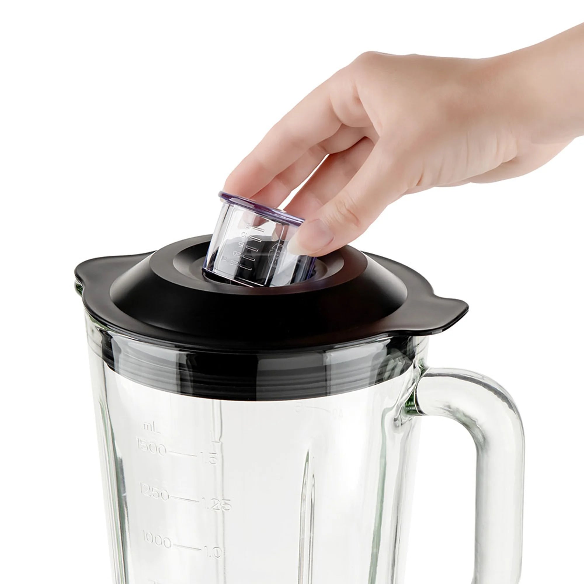 Električni mešalnik Muhler MB-555SG, 500W, 1.5L, steklena posoda