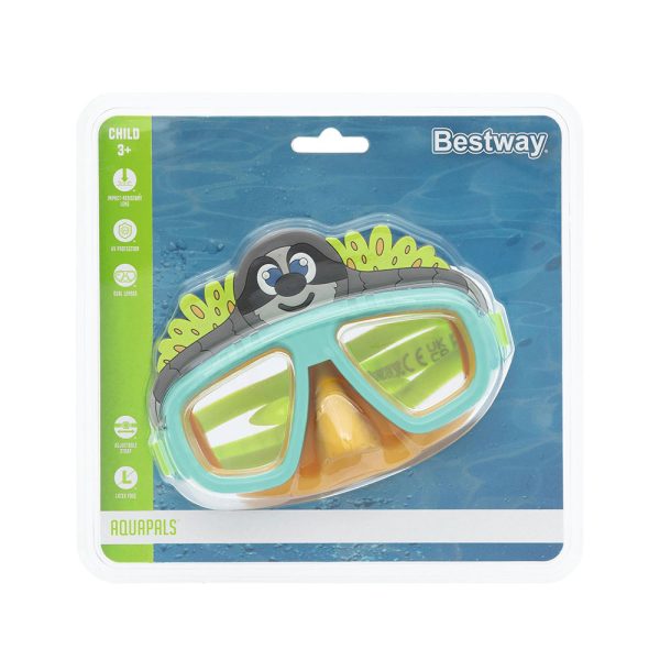 Maska Aqua Pals – zabava i sigurnost za mališane u vodi Model 03