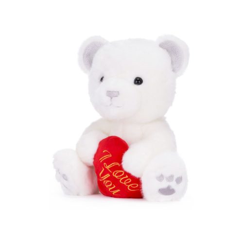Plišani medo Cuddly Bear – nježna plišana igračka za bebe i djecu Siva