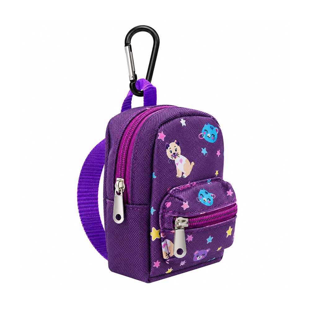 Mini ruksak Printed Glitz s karabinerom - Model 04