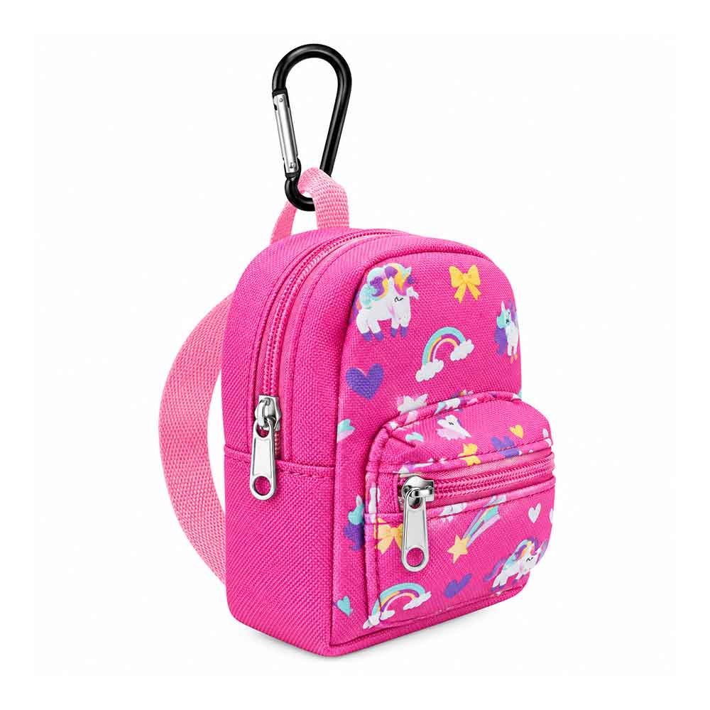 Mini ruksak Printed Glitz s karabinerom - Model 03