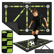 Podloga za nogometni trening + vježbe + torba, 60 × 90 cm