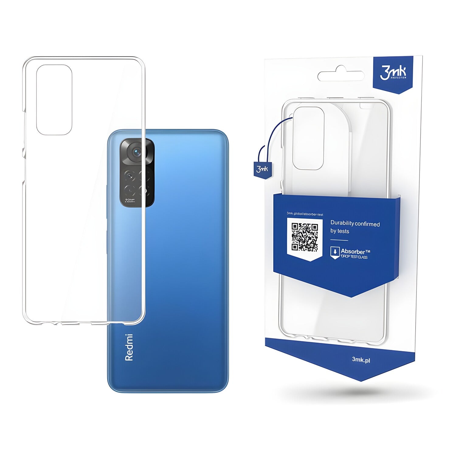 3mk Skinny futrola za Xiaomi Redmi Note 11 5G - Prozirna KP20145