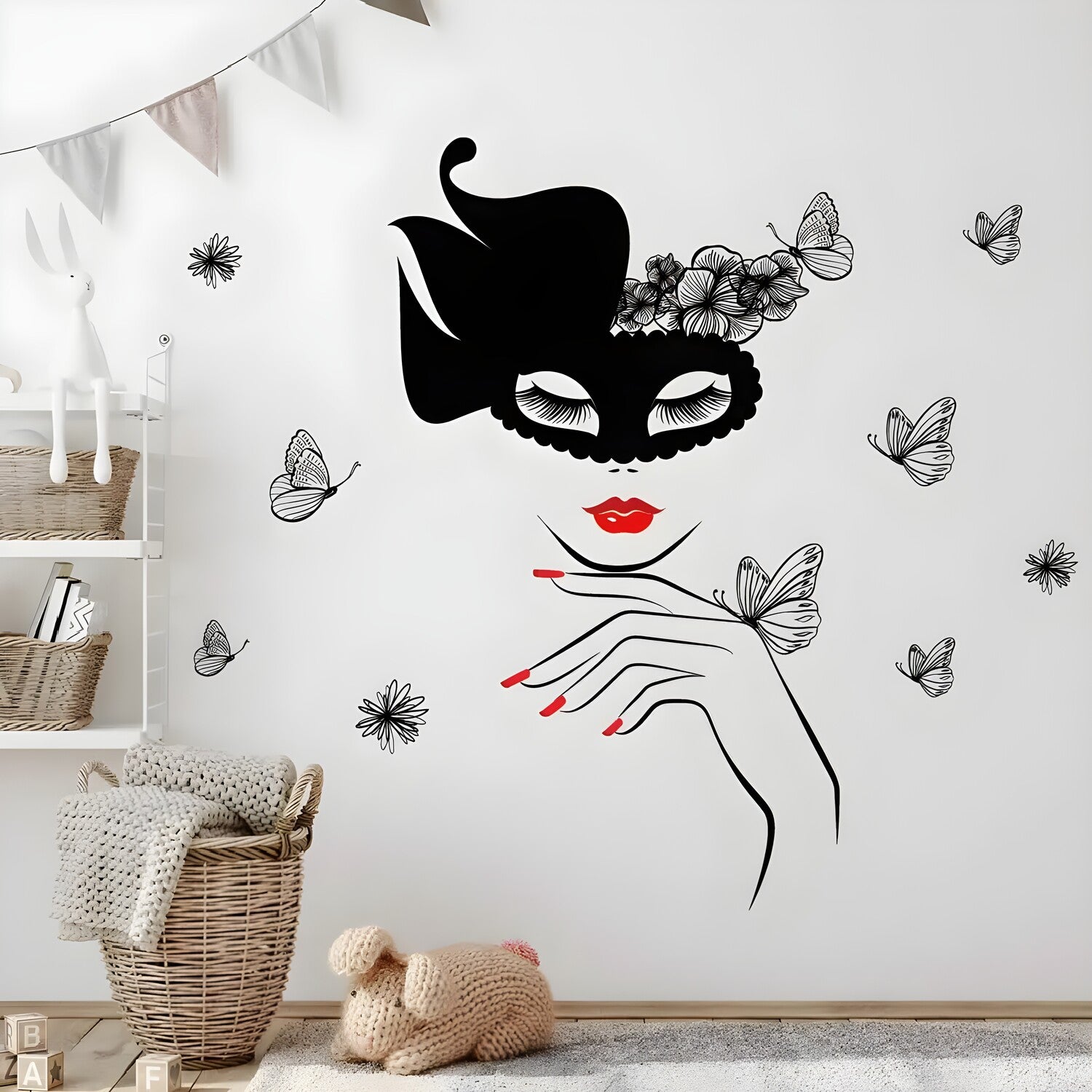 Naljepnica za zid / Tapeta Mystic Face KP34649
