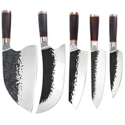 Set kuhinjskih noževa NA-26834 - Smeđa KP26834