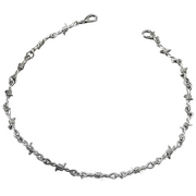 Ogrlica PU-32966 - Srebrna KP32966