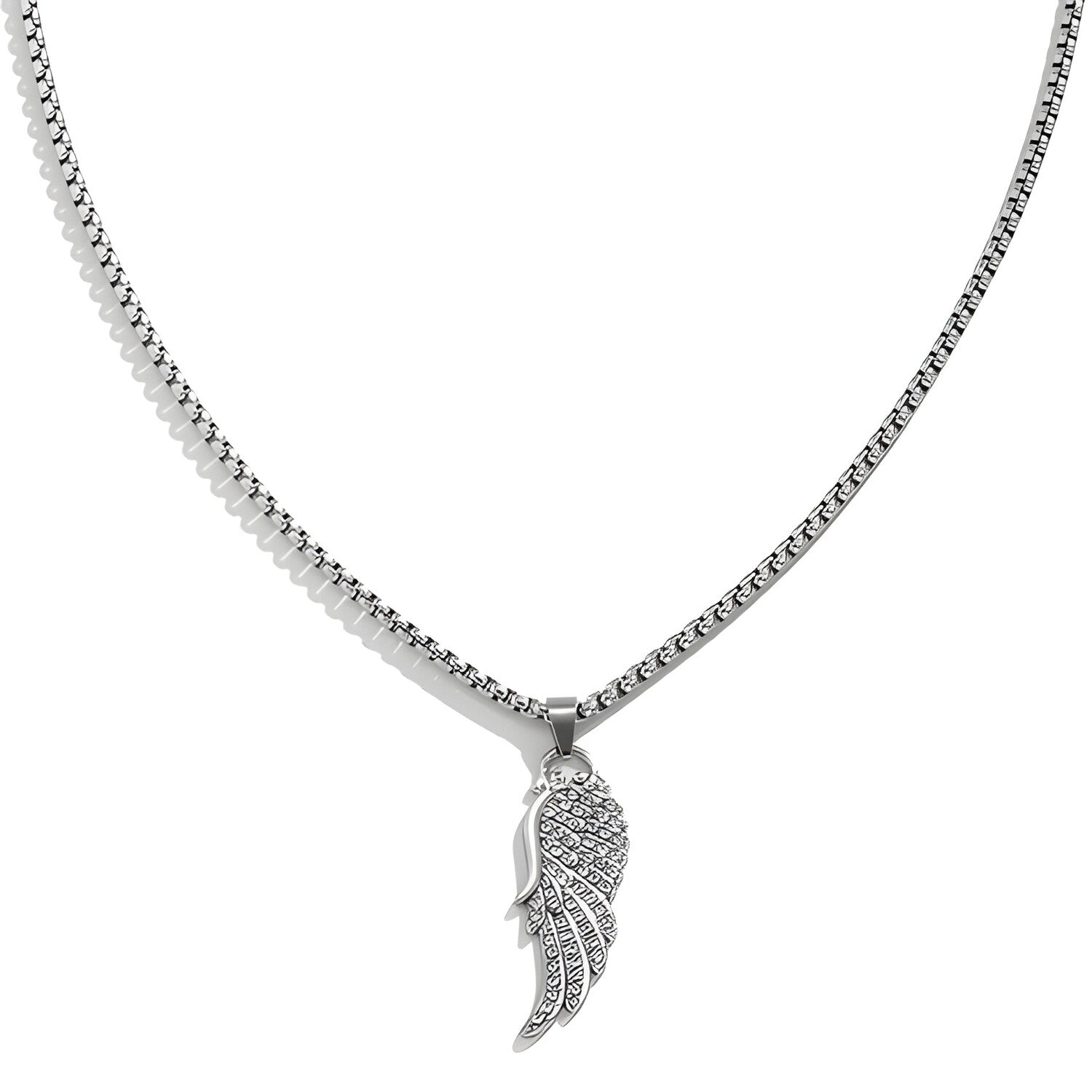 Ogrlica Wing - Srebrna KP21172