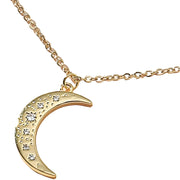 Ogrlica Zircon Moon - Zlatna KP23368