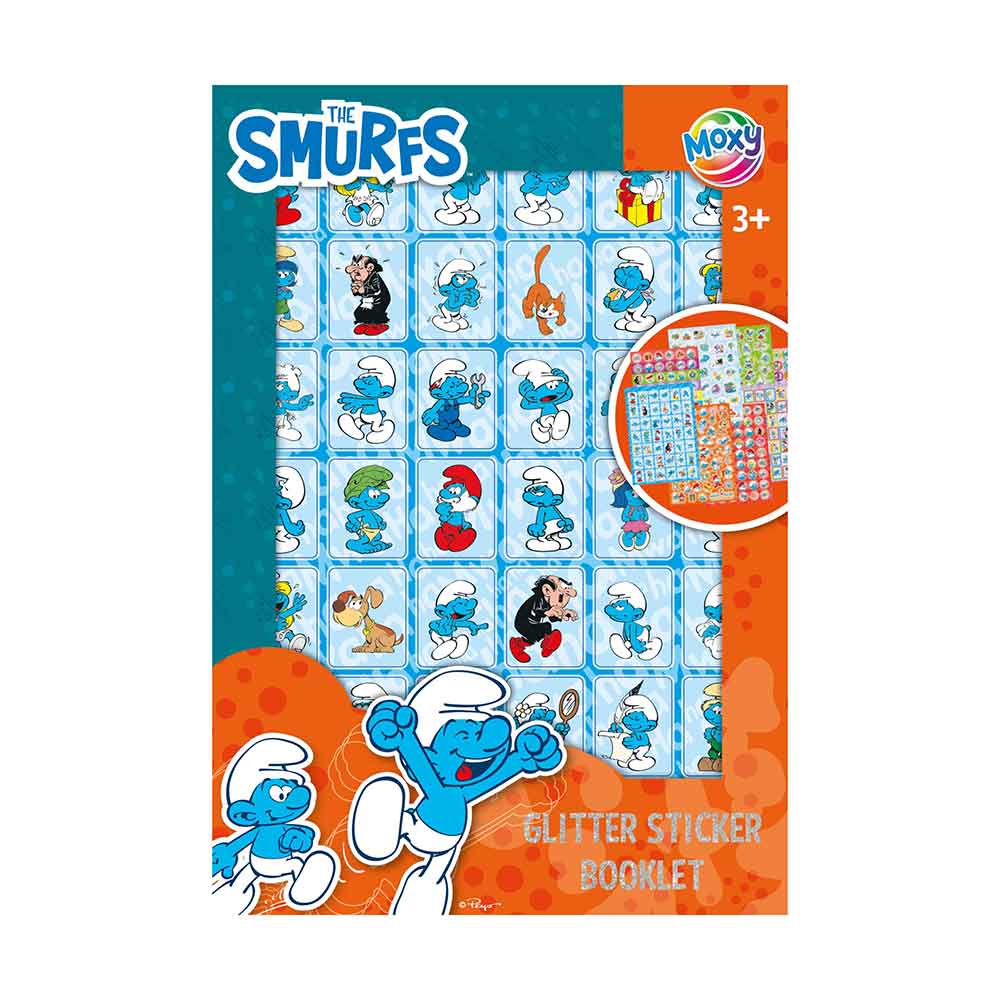 Naljepnice Štrumpfovi – Glitter Sticker Booklet A5