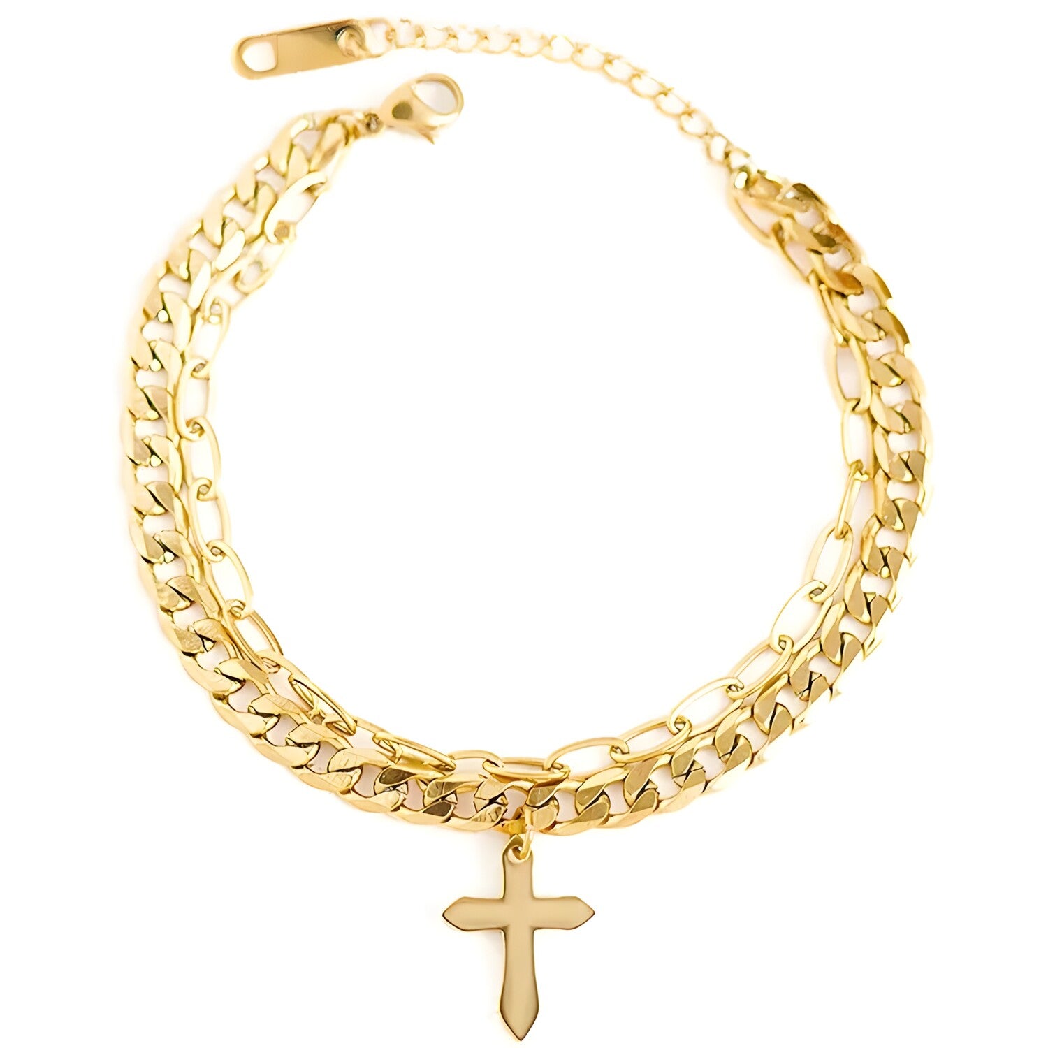 Narukvica Gold Cross - Zlatna KP28710