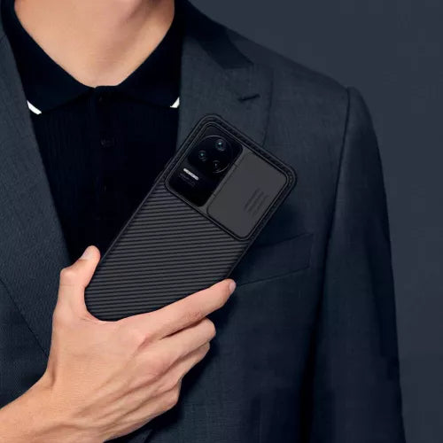NILLKIN CAMSHIELD PRO ZA POCO F4 5G ČRNI