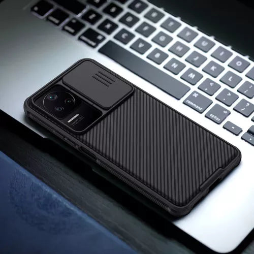 NILLKIN CAMSHIELD PRO ZA POCO F4 5G ČRNI