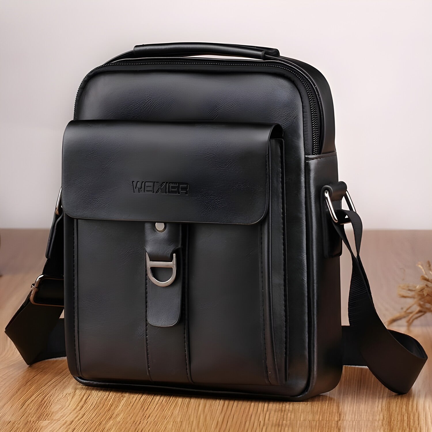Muška Crossbody Torba WEIXIER NO - 15415 - Crna KP15415