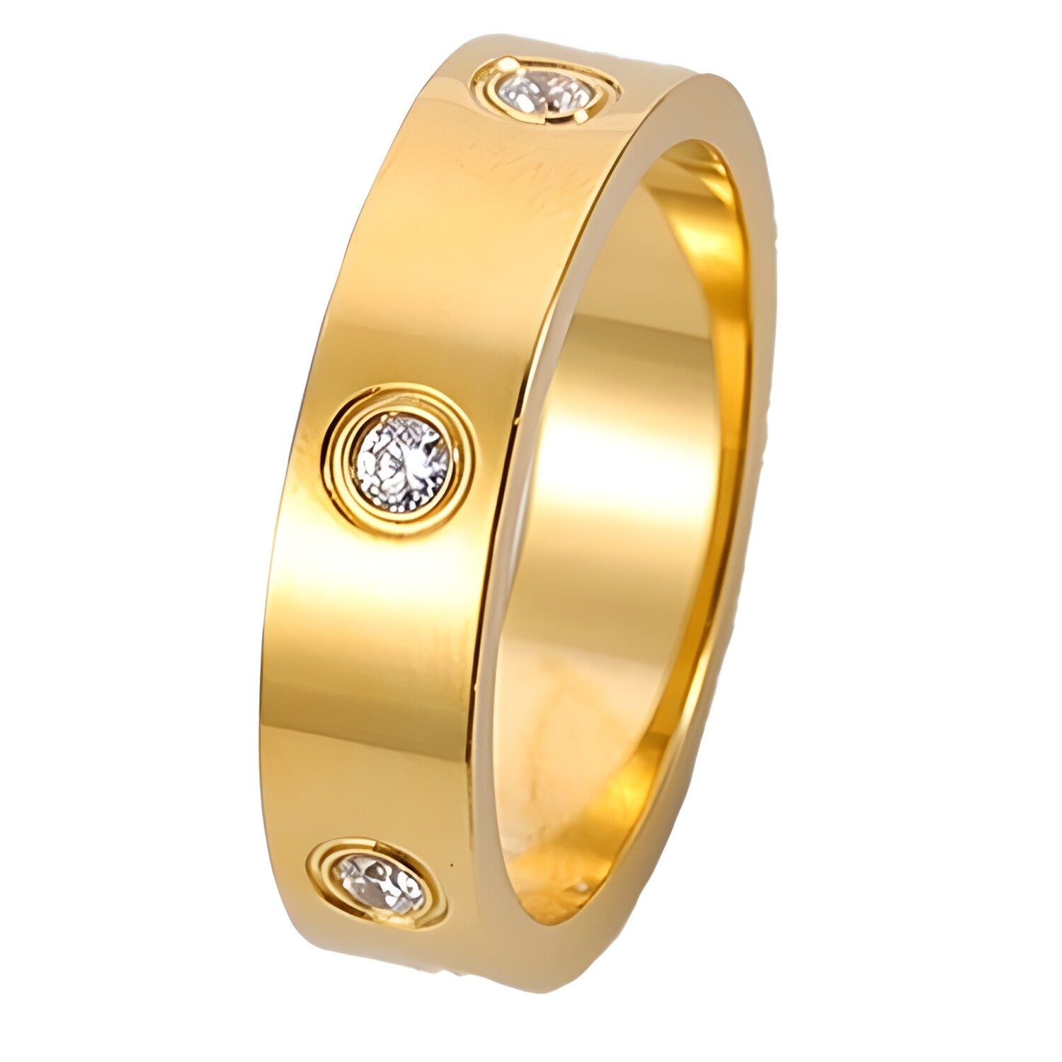 Prsten NO-17346 - zlato / 59 mm KP17346