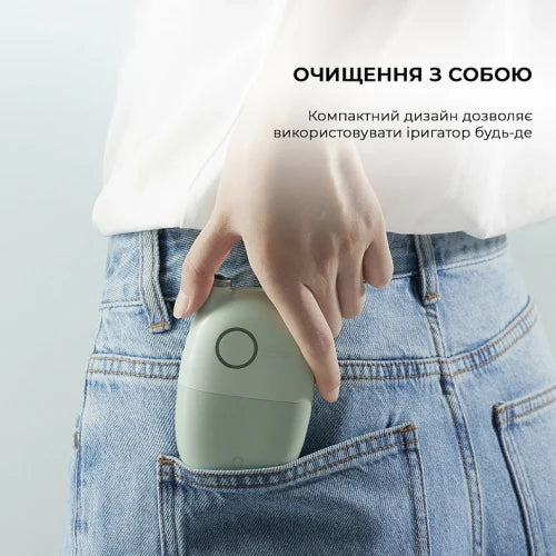 OClean Oralni irigator A10 zeleni, voda + zrak
