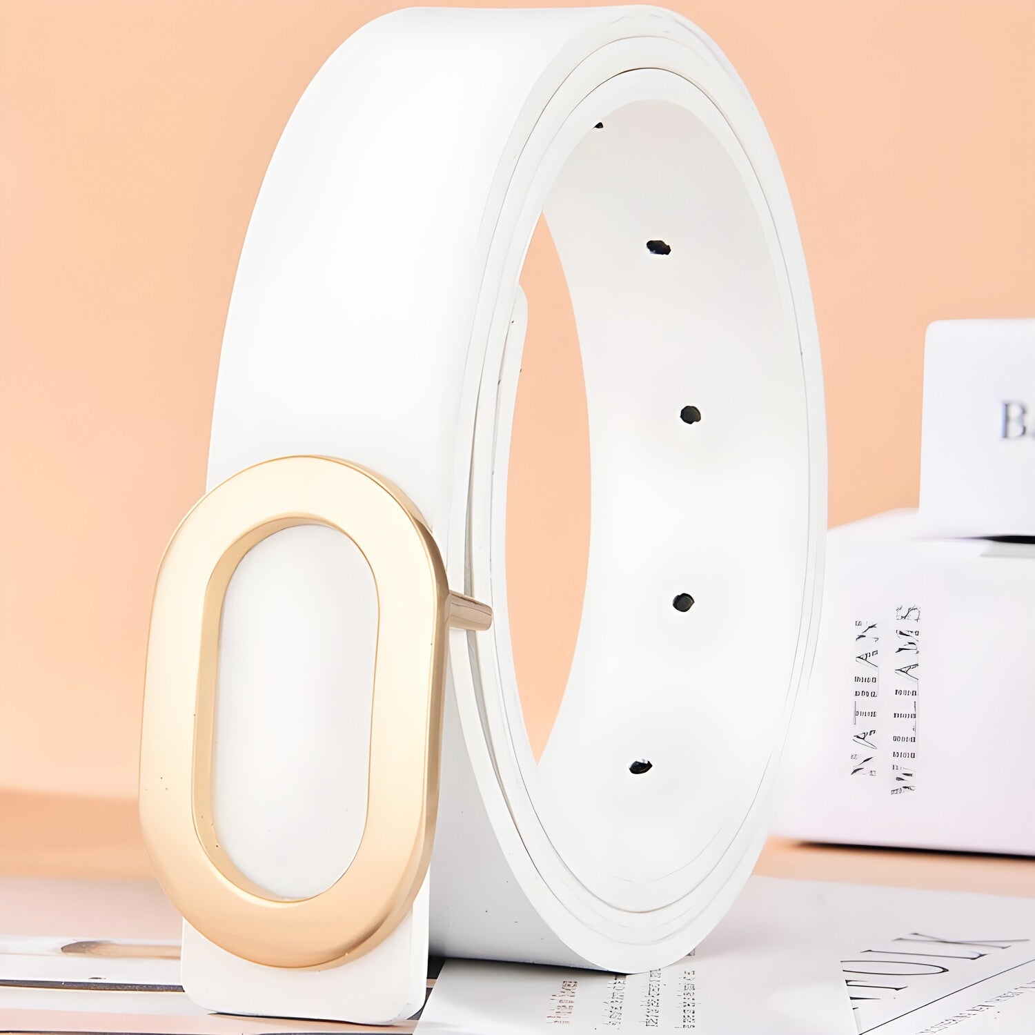 Remen Oval - Bijela KP8290