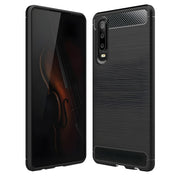 Futrola Carbon Shield TPU za Huawei P30 - Crna KP9455