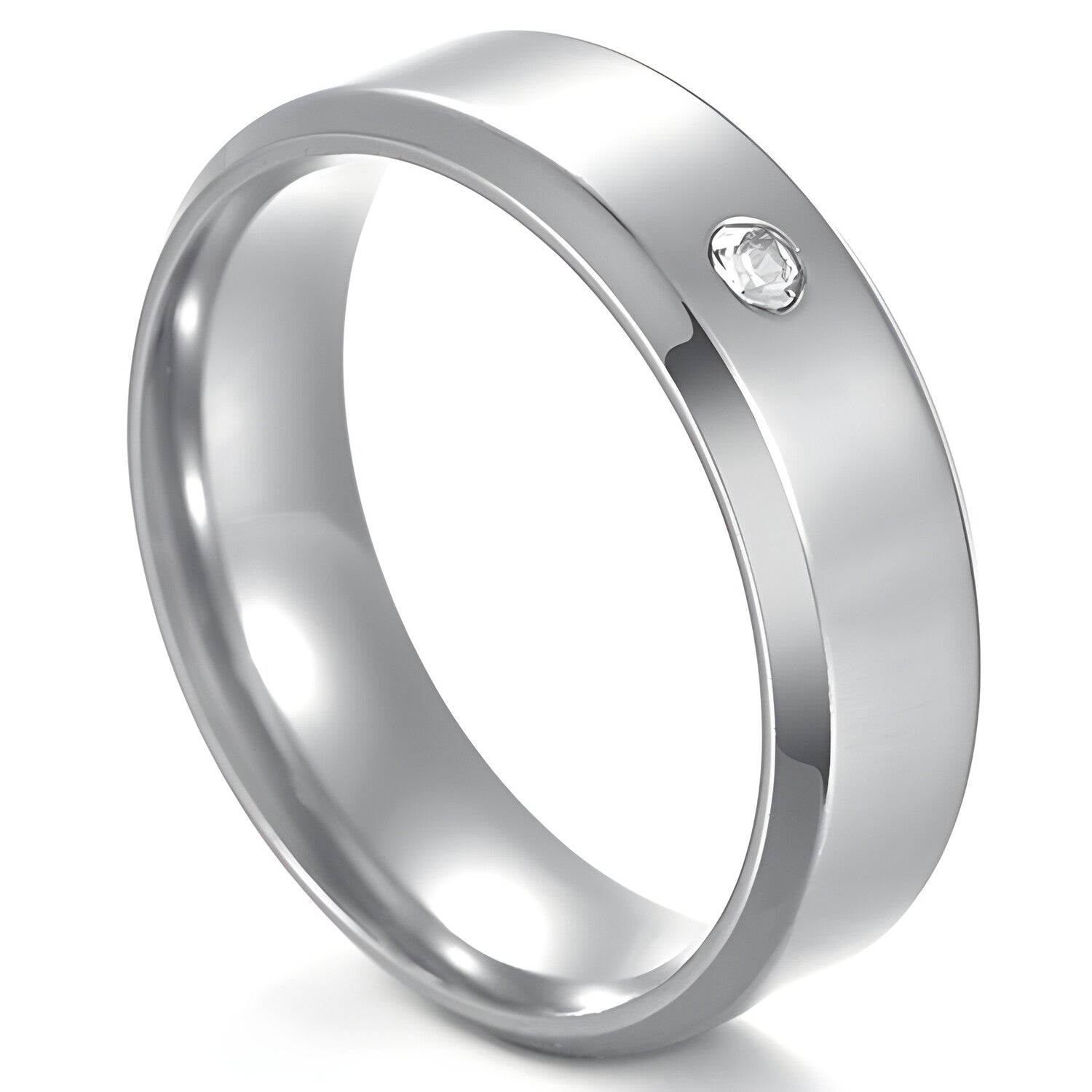 Muški Prsten NE-17470 - Srebrna / 52mm KP17470