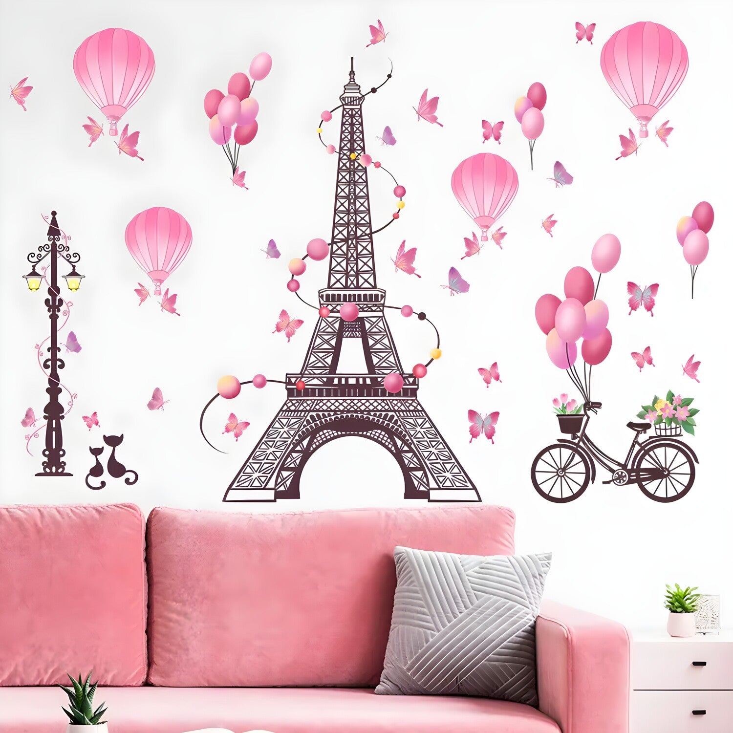 Naljepnica za zid / Tapeta Paris KP34627