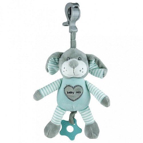 Plišana spirala zeko grey&blue